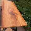 bàn gỗ gụ nguyên khối 1m8