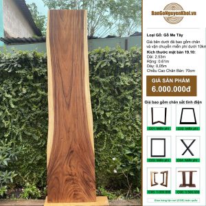 gỗ me tây nguyên tấm