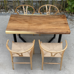 Bộ bàn ăn 4 ghế wishbone hiện đại đẹp nhất 2022