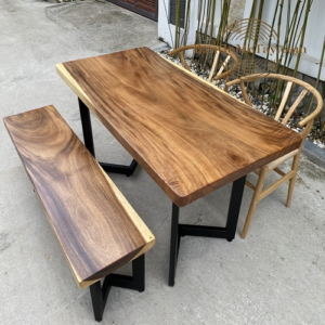 bộ bàn ăn Dài 1m4 sang trọng hiện đại cho không gian nhỏ