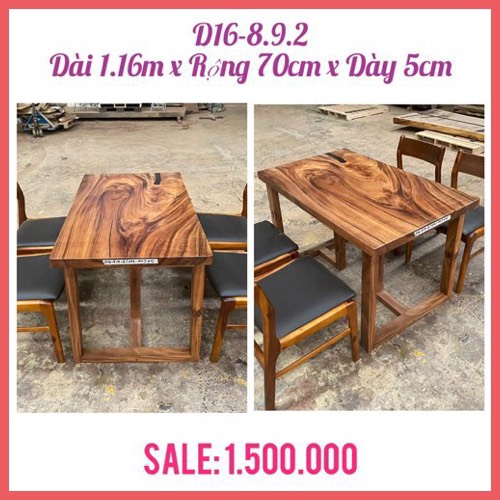 Tập hợp các mẫu bàn nguyên tấm thanh lý giá rẻ